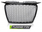 Preview: Upgrade Sportgrill / Kühlergrill für Audi A3 8P 05-08 Hochglanz schwarz in Wabendesign